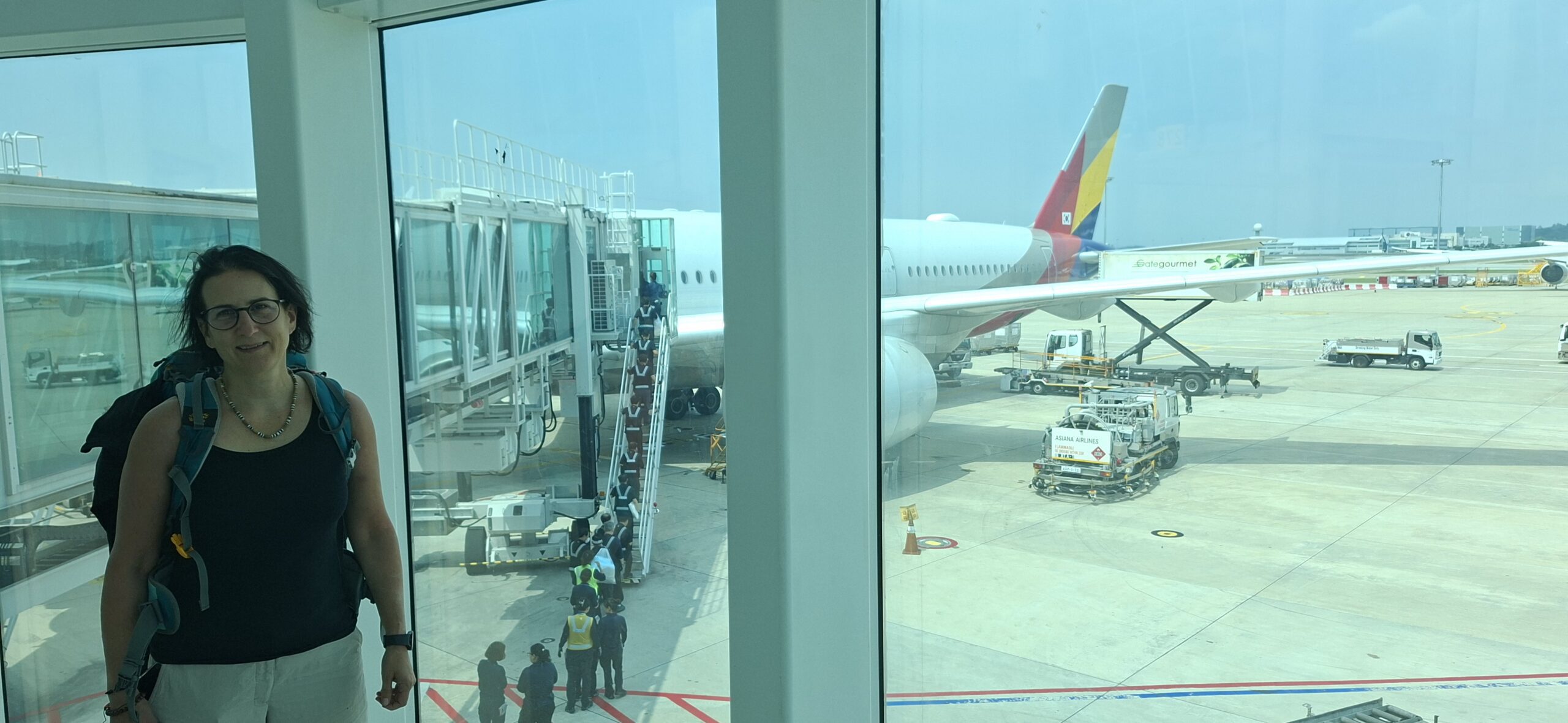 Ankunft Incheon